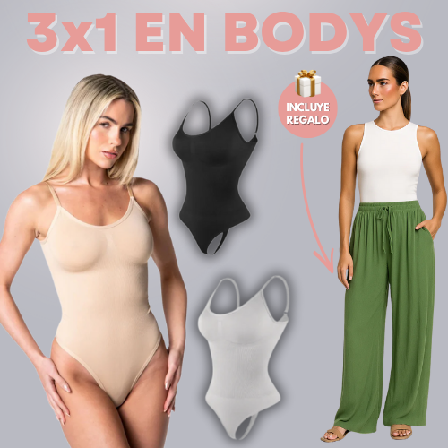 PROMO 3X1 | Bodys Moldeadores + REGALO